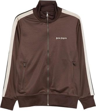 Palm Angels Logo-print Side-stripe Jacket