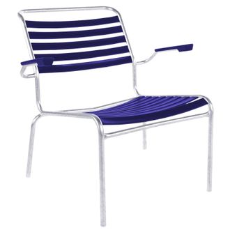 Schubiger M&ouml;bel L&auml;ttli-Lounger S&auml;ntis mit Armlehnen