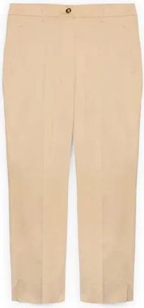 Fiorella Rubino Broeken, Dames, Beige, XS, Straight Broeken
