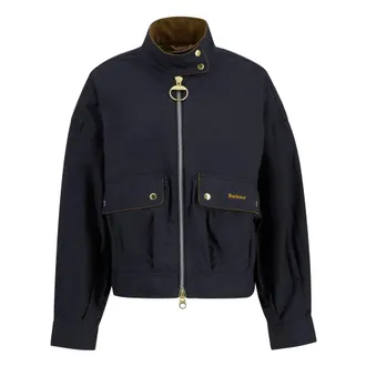 Barbour Light Jackets, female, Blue, Size: XS Blackthorn Casual Jacket