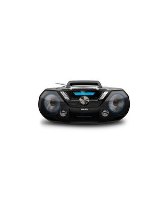 Philips Azb798t/12 Sistema Est&eacute;reo Port&aacute;til Anal&oacute;gico Y Digital 12 W Dab, Dab+, Fm Negro Reproducci&oacute;n Mp3