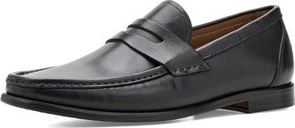 Bruno Magli Lombardo Mens Dress Flat Shoes Black Calf : EU 43.5 (US Mens 10.5) D - Medium, Leather