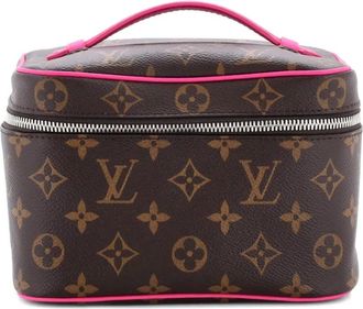 Louis Vuitton Nice Vanity Case Macassar Monogram Canvas Mini pouch - Marrone
