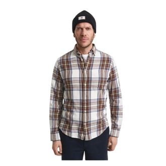 GANT Blouses & Shirts - Heren - Casual Overhemden - Veelkleurig - M - Katoen - Overhemden
