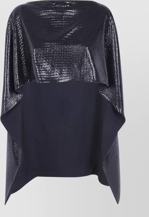 Alberta Ferretti sequin cape
