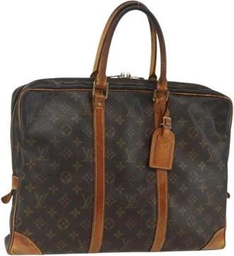 Louis Vuitton Pre-owned Canvas Weekendtas - Dames - Vintage Weekendtas - Bruin - ONE Size - Vintage