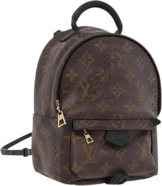 Louis Vuitton Pre-owned Backpacks, female, Brown, Size: ONE SIZE Pre-owned Monogram Backpack