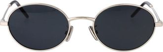 Givenchy City ovale zonnebril - Dames - Zonnebrillen - Grijs - 51 MM - Accessoires