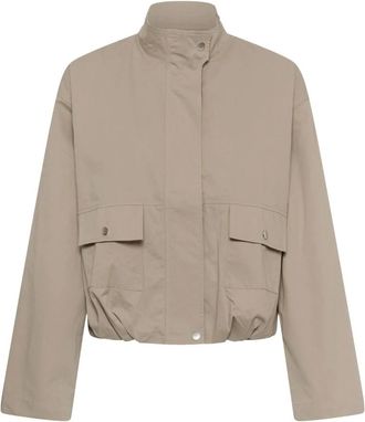 Kaffe Seneca Rock CC Jacket - - Jackets - Donna - Beige - 3XL