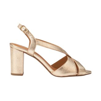 Maison Toufet Schoenen, Dames, Geel, 40 EU, Leer, Sandale Lilly