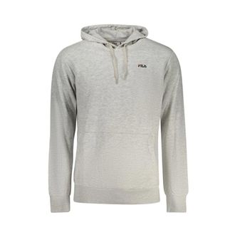 Fila Hoodies & sweatvesten, Heren, Grijs, L, Katoen, Lumezzane Hooded Sweatshirt