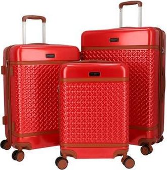 Ted Baker Bolton 3-Piece Hardside Spinner Luggage Set in Red at Nordstrom Rack