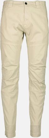 C.P. Company Mens Stretch Satin Trousers - Tan - Size: 40