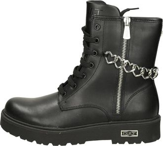 Cult Schoenen, Dames, Zwart, 37 EU, Leer, Polacco Lacci