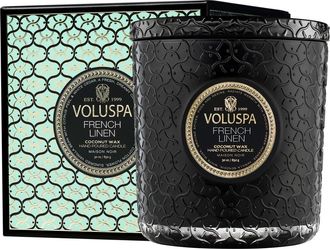 Voluspa French Linen Boxed Luxe Candle at Nordstrom