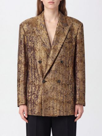 Missoni Blazer doppiopetto interamente ricamato con paillettes e rever a lancia