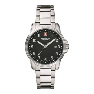 Swiss Alpine Military Accessoires, Heren, Grijs, ONE Size, 7011.1137 Horloge
