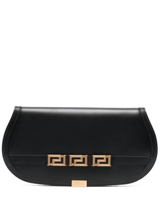 Versace Greca Goddess clutch - Zwart