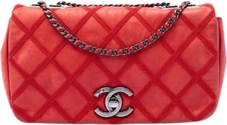 Chanel Borsa a spalla vintage Pre-owned - - Pre-owned - Donna - Rosso - ONE SIZE