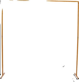 OEM Arco De Boda, Construcci&oacute;n Robusta De Metal, Altura Ajustable, Dorado, L