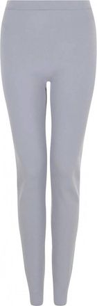 Ferragamo Womens Slim Knit Pants In Grey