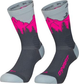 Dynafit Traverse Crew Laufsocken - Unisex | grau