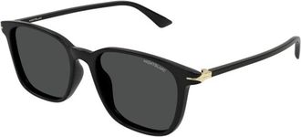 Montblanc Authentieke Bril met Topkwaliteit - unisex - Zonnebrillen - Zwart - 52 MM - Accessoires