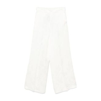 Twinset Broeken, Dames, Wit, M, Witte Broek voor Vrouwen