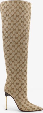 Gucci Stivali Cuissardes in Tessuto GG - GUCCI - gender_Woman