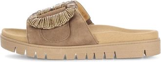 Gabor Slipper 83.742.14 - Dames - Schoenen - Bruin - Maat: 41 EU Leer