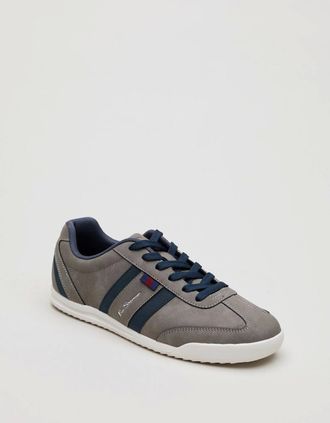 Ben Sherman Mens Ben Sherman Keeler Mens Grey/Navy Trainers - Size: 11
