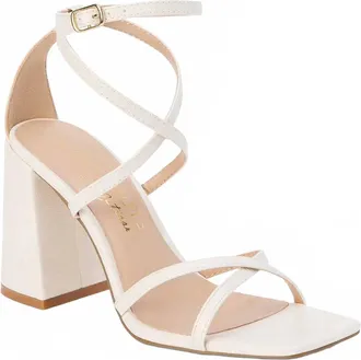 Matisse Footwear Womens Abba Lizard Heel In White