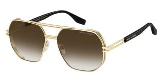 Marc Jacobs MARC 784/S 0NZ/HA Mens Sunglasses Gold Size 60