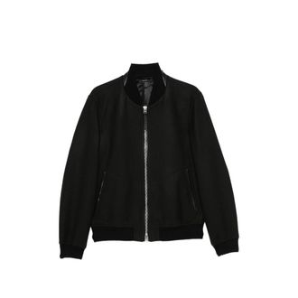 Tom Ford Leather-trim Bomber Jacket