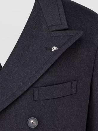 Tagliatore cashmere single breasted coat