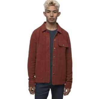 Prana Incrediwool Overshirt In Rust