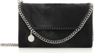 Stella McCartney Falabella Wallet W/ Chain Bag Brushed Velvet
