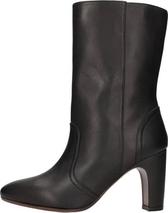 Chie Mihara Leren enkellaarsjes - Dames - Schoenen - Zwart - Maat: 36 EU Leer