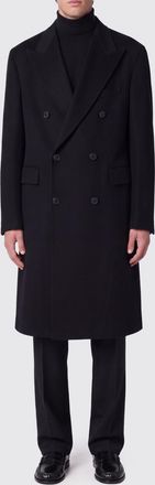 Tagliatore Cappotto lungo doppiopetto in pura lana vergine