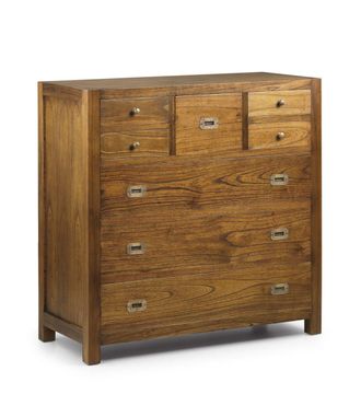 Moycor C&oacute;moda de madera marr&oacute;n anch. 100 cm