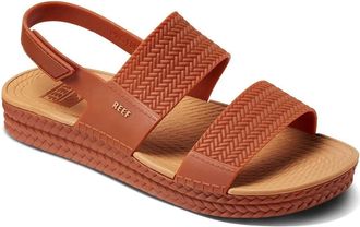 Reef Water Vista CJ0135 Sandals Womens Brunette Leather Slingback Hawk3388