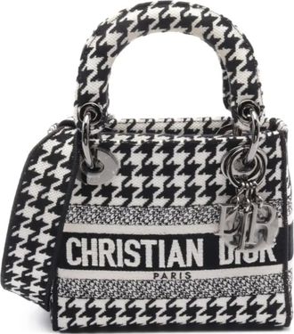 Dior Borsa tote Lady D-Lite mini anni 2010 - Nero