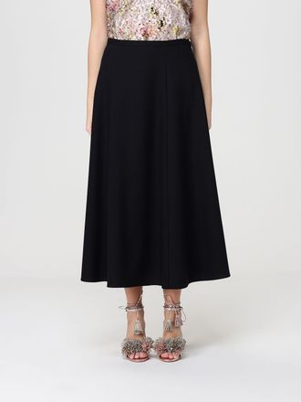 Alberta Ferretti Gonna midi in misto lana