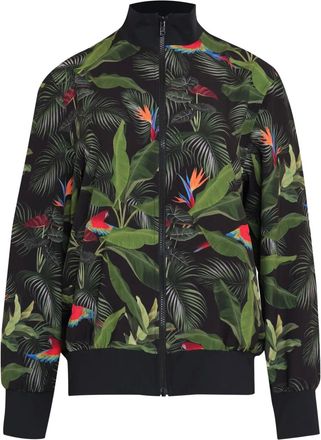 Lygia & Nanny Stefannie jack met print - Zwart