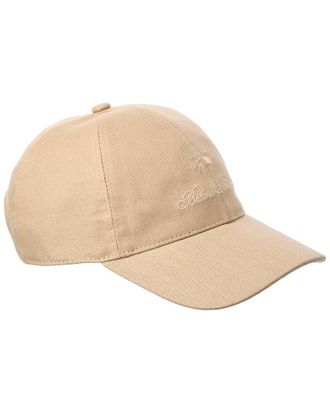 Brooks Brothers Linen Baseball Hat
