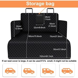 Elle Funda Protectora Para Maletero De Coche Para Perros Con Protecci&oacute;n Lateral, Impermeable Y Antideslizante, Funda Universal Para Maletero De Coche Y Suv