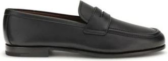 Churchs Calf Leather Bos Taurus Slip-On Loafers - Heren - Loafers - Zwart - 43 EU - Leer - Schoenen