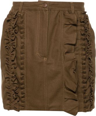 Cecilie Bahnsen Odin Mini Skirt - Womens - Cotton