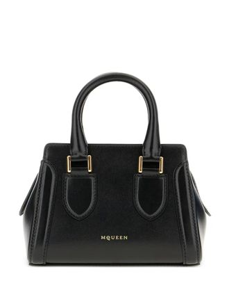 Alexander McQueen mini Birdee tote bag - women - Calf Leather - OS - Black