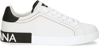Dolce & Gabbana Portofino Sneakers - Heren - Sneakers - Wit - 40 1/2 EU - Schoenen